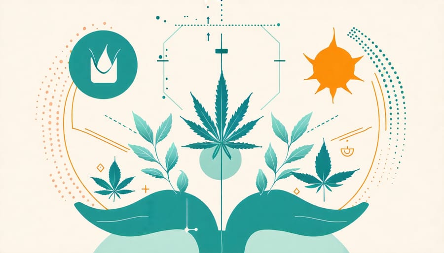 Integrative symbols of faith, wellness, and THC