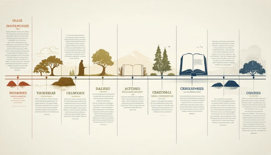 Chronological timeline of Biblical events and books